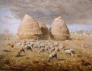 Jean Francois Millet Spring,haymow china oil painting reproduction